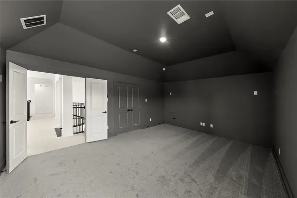 a view of a door of the house