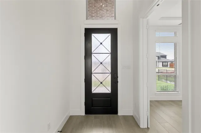 a view of livingroom with hardwood floor and window