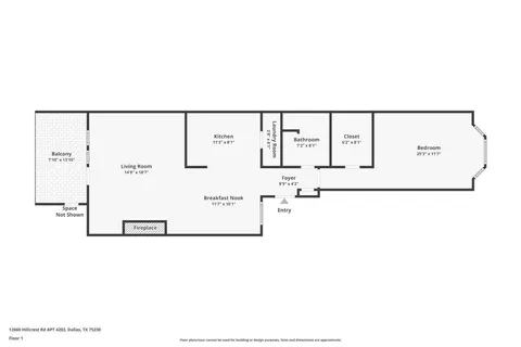 $205,000 | 12660 Hillcrest Road, Unit 4203, Dallas, TX 75230