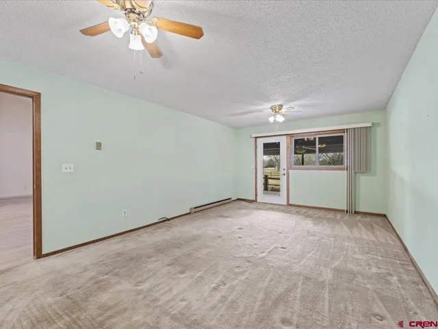 a view of empty room