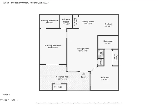 $250,000 | 501 West Tonopah Drive, Unit 6, Phoenix, AZ 85027