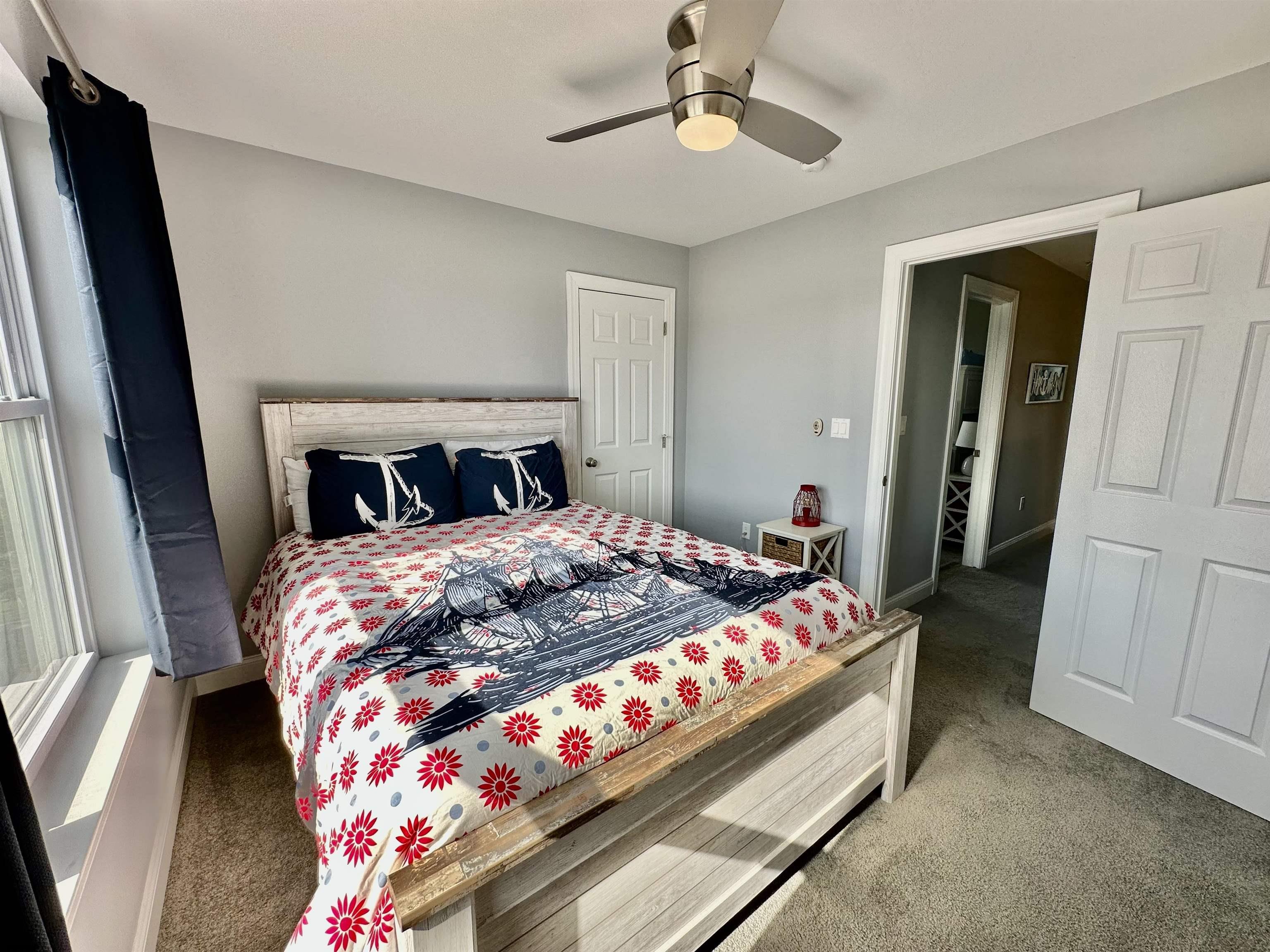 201 19th Street South Brigantine, NJ 08203 - Photo 23 of 29 a bedroom with bed and wooden floor