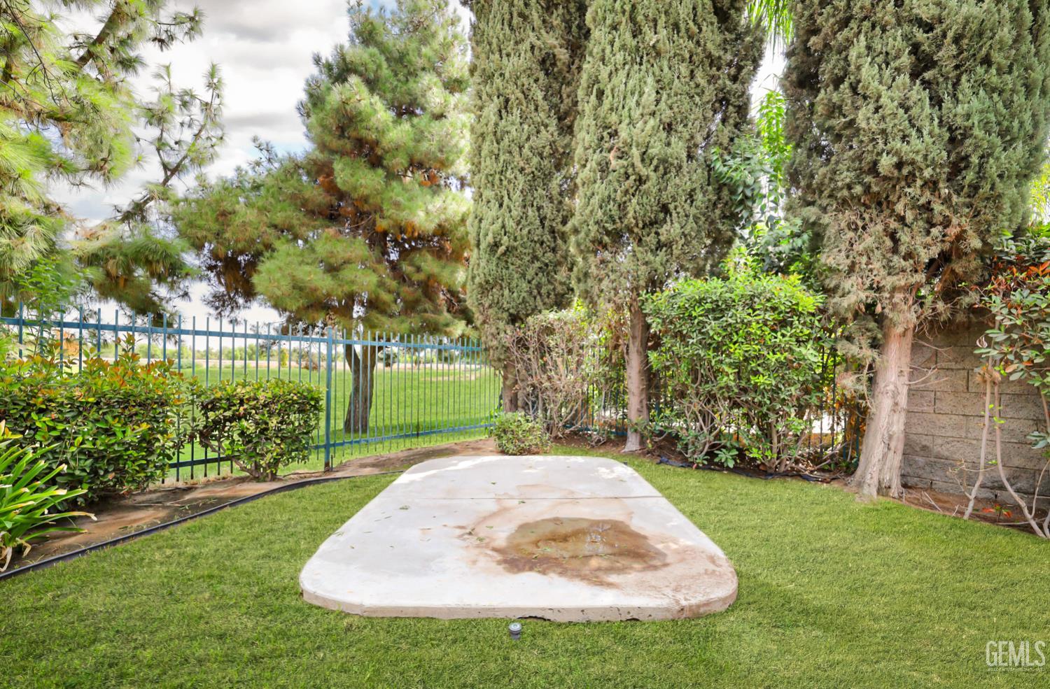 Undisclosed Address Bakersfield, CA 93312 - Photo 40 of 44 a view of a backyard with a garden