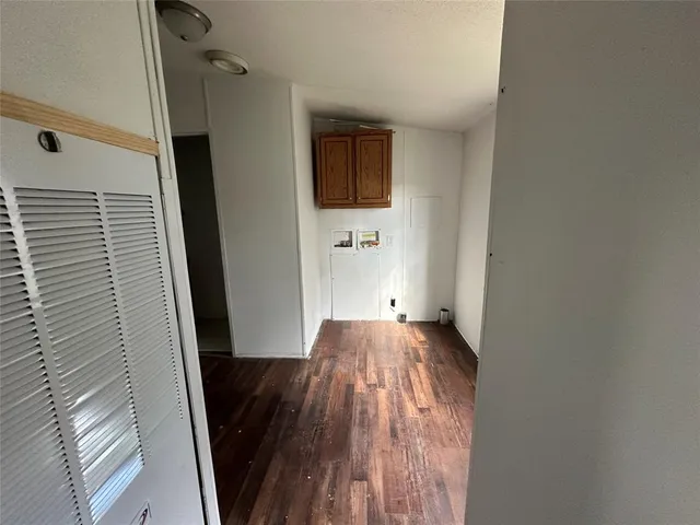 a view of a small space