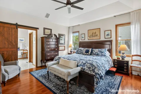 a bathroom with a sink vanity and a mirror