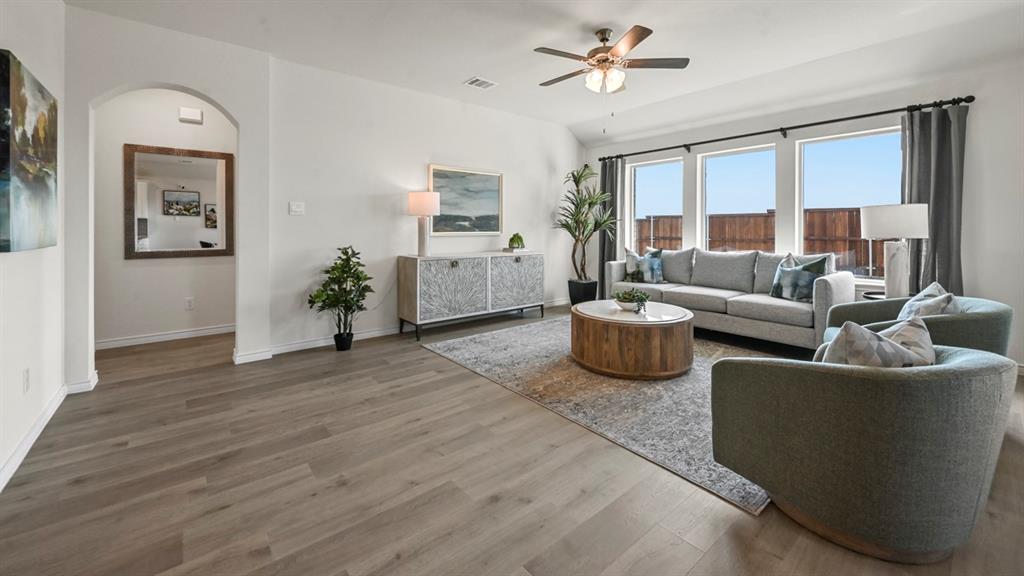 4020 Red Blf Street Pilot Point, TX 76258 - Photo 29 of 39 a living room with furniture and a large window