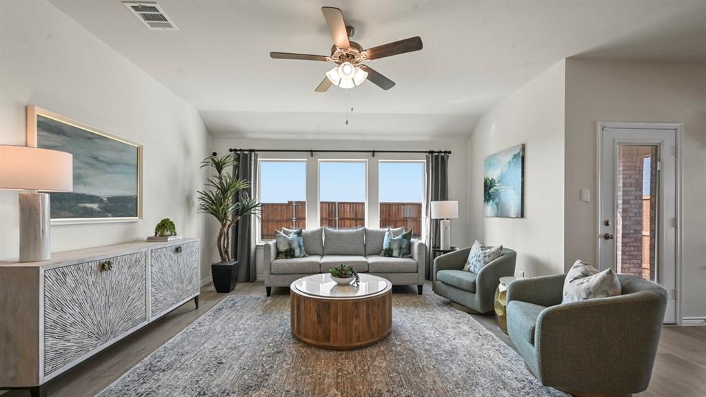 4020 Red Blf Street Pilot Point, TX 76258 - Photo 30 of 39 a living room with furniture and a large window