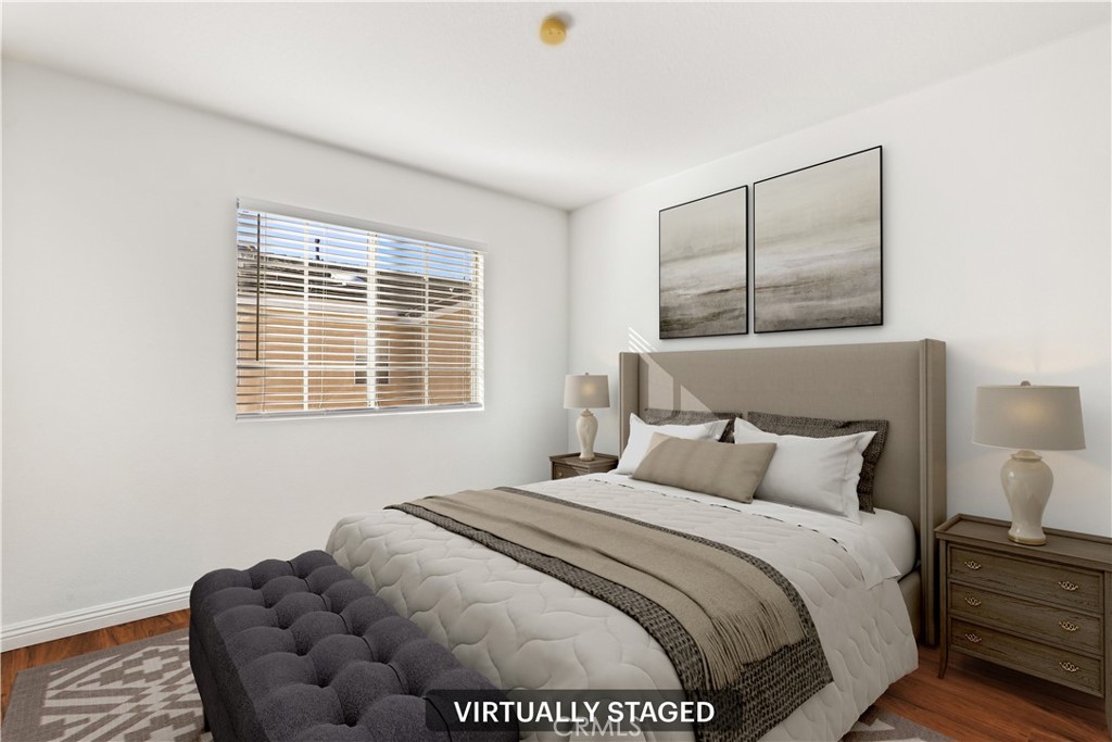 2300 Maple Avenue, Unit 26 Torrance, CA 90503 - Photo 19 of 24 a bedroom with bed and a window