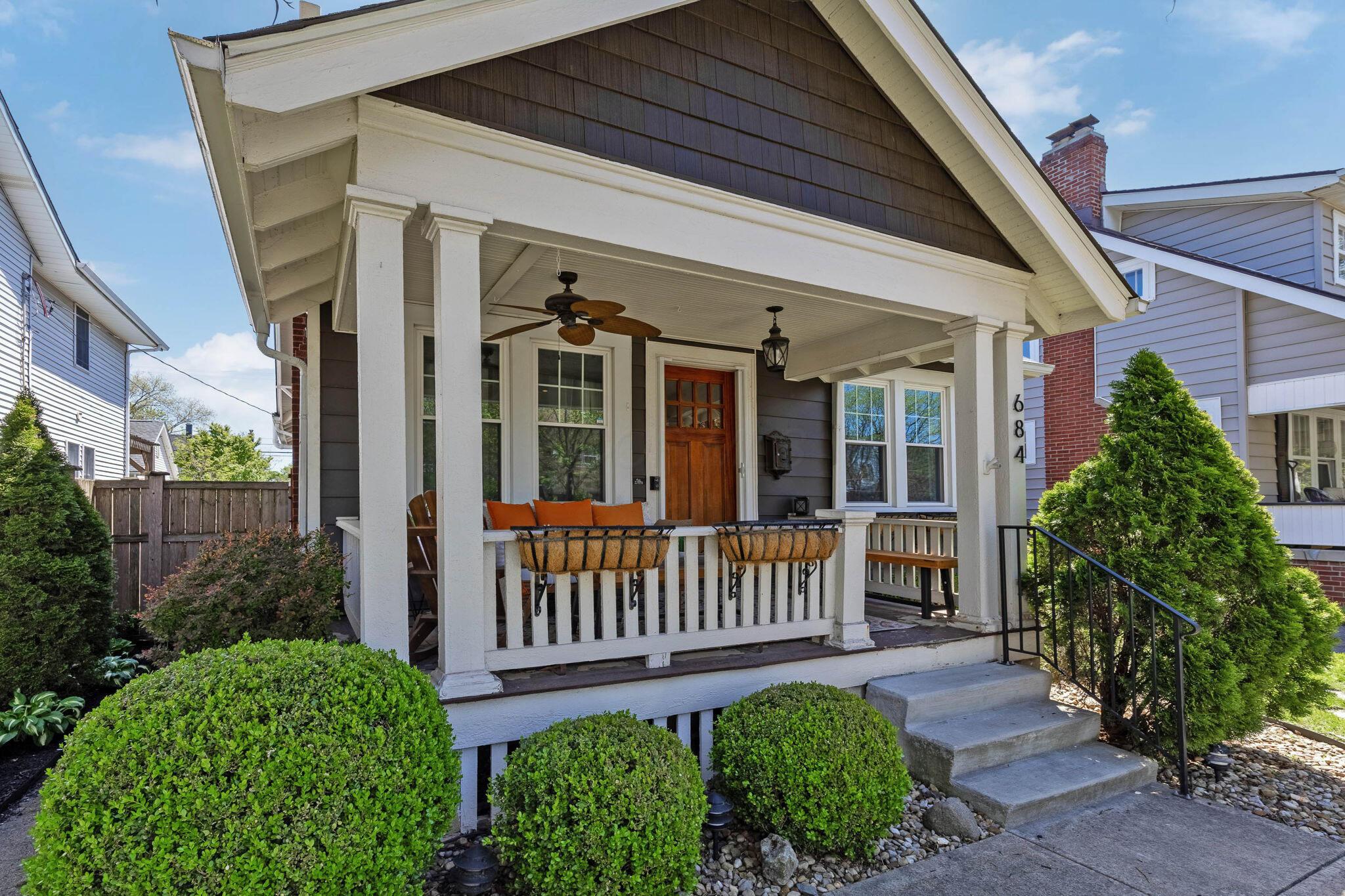 684 South Cassingham Road Columbus, OH 43209 - Photo 38 of 39 Front Porch