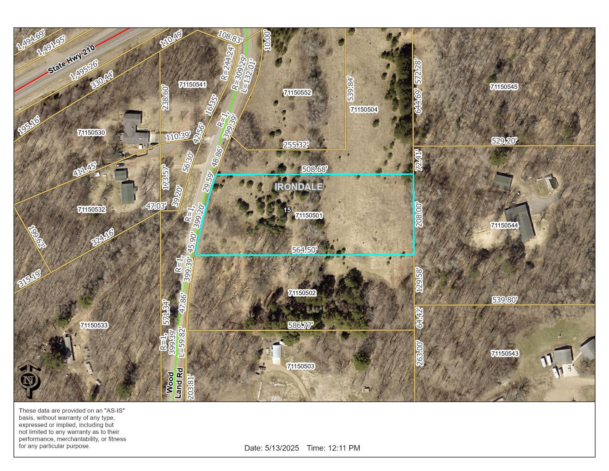 Tbd Tbd Woodland Road Ironton, MN 56455 - Photo 1 of 1 Gallery Image 1
