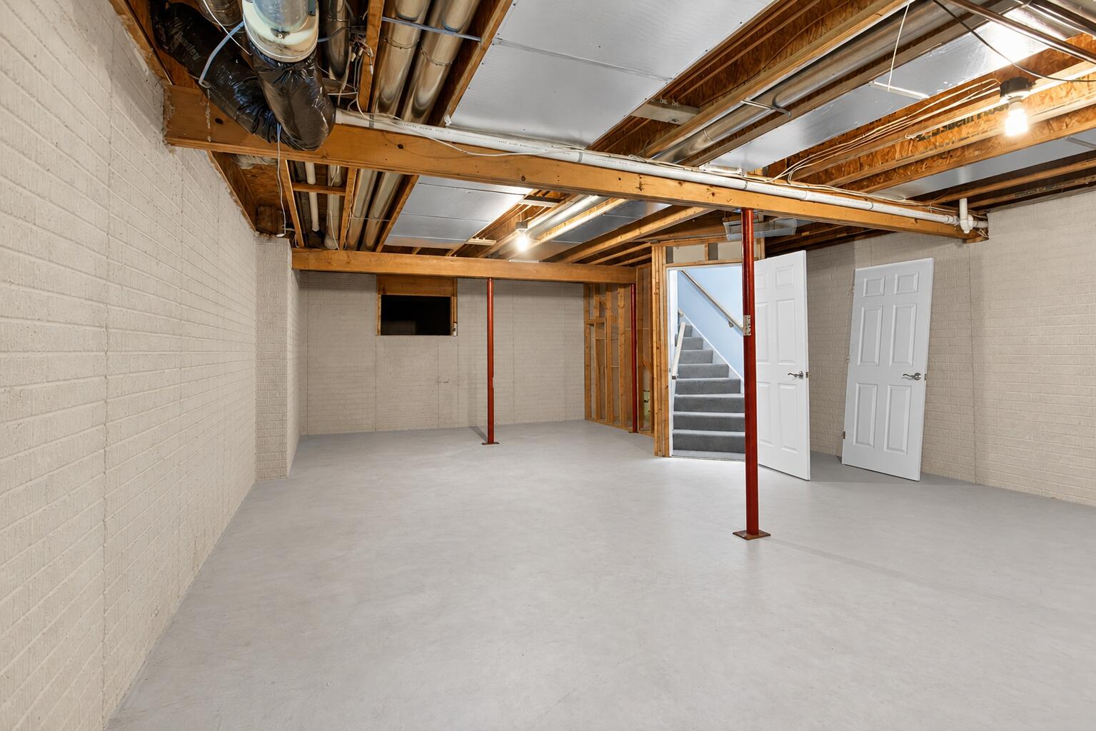 7655 Riverside Road Brooklyn, MI 49230 - Photo 49 of 55 cleaned up basement
