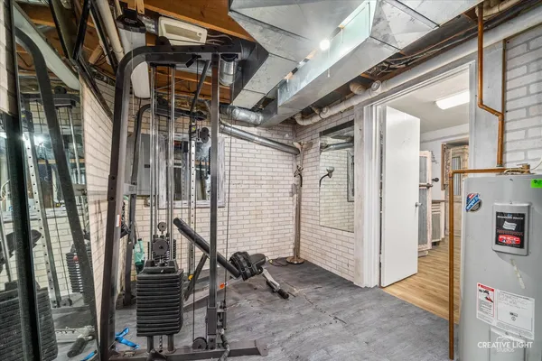 a view of wooden floor