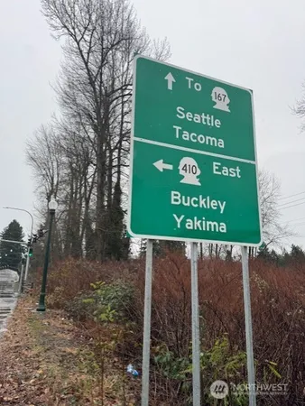 a sign that is on the side of the road