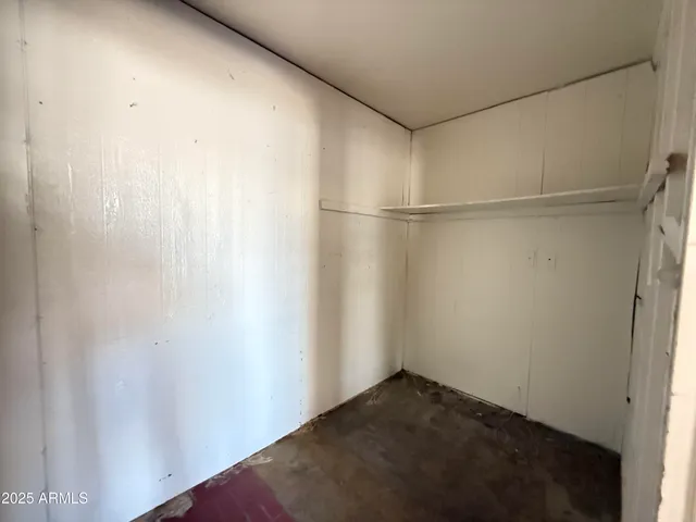 a view of a small space