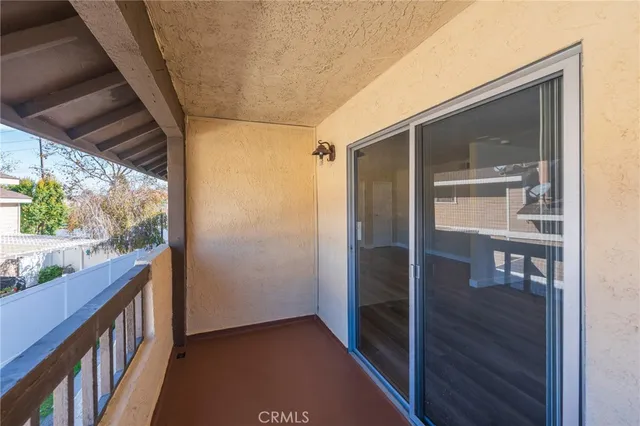 a view of front door