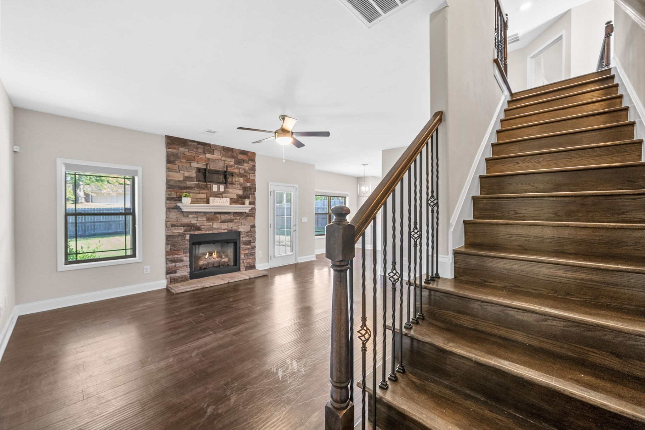 1197 Ewing Way Clarksville, TN 37043 - Photo 20 of 45 a view of an entryway with wooden floor