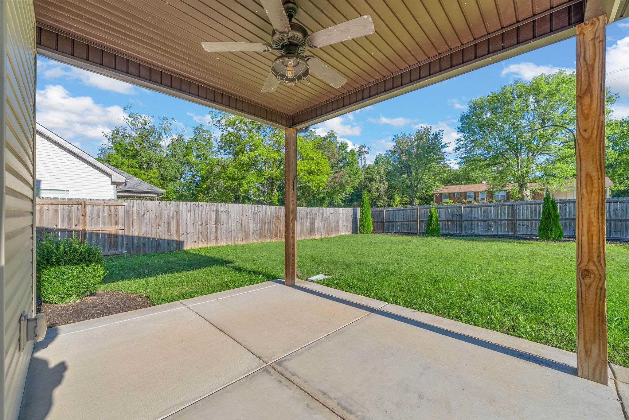 1197 Ewing Way Clarksville, TN 37043 - Photo 38 of 45 a view of a porch with garden