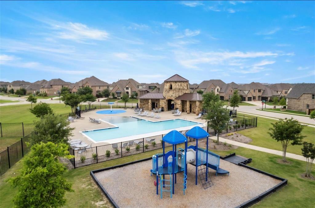 3323 Royal Ridge Drive Rockwall, TX 75087 - Photo 37 of 40 Community pool with a patio area