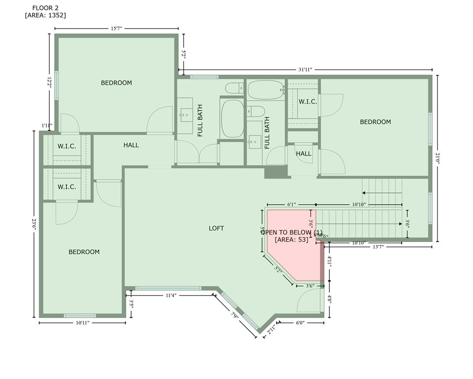 3323 Royal Ridge Drive Rockwall, TX 75087 - Photo 39 of 40 View of 2nd level floor plan / room layout.