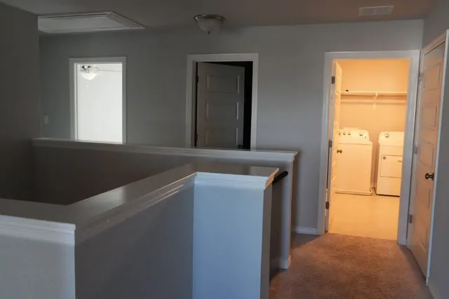 a view of walk in closet