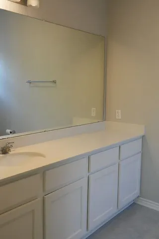 a close view of closet