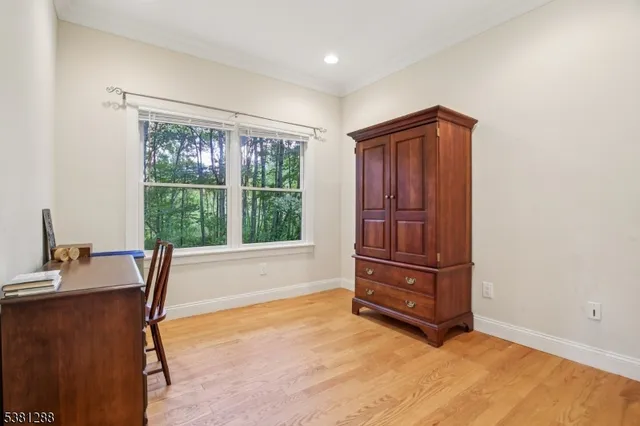 a room with furniture and windows