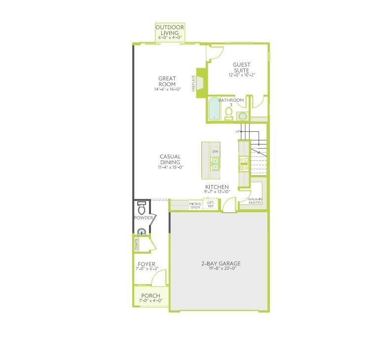 7809 Sofiana Avenue Raleigh, NC 27617 - Photo 3 of 20 a picture of a room with a floor plan