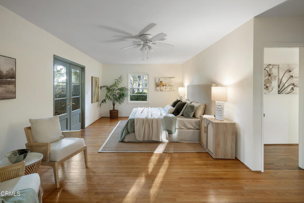 3624 Canyon Crest Road Altadena, CA 91001 - Photo 35 of 57 a living room with furniture and a chandelier