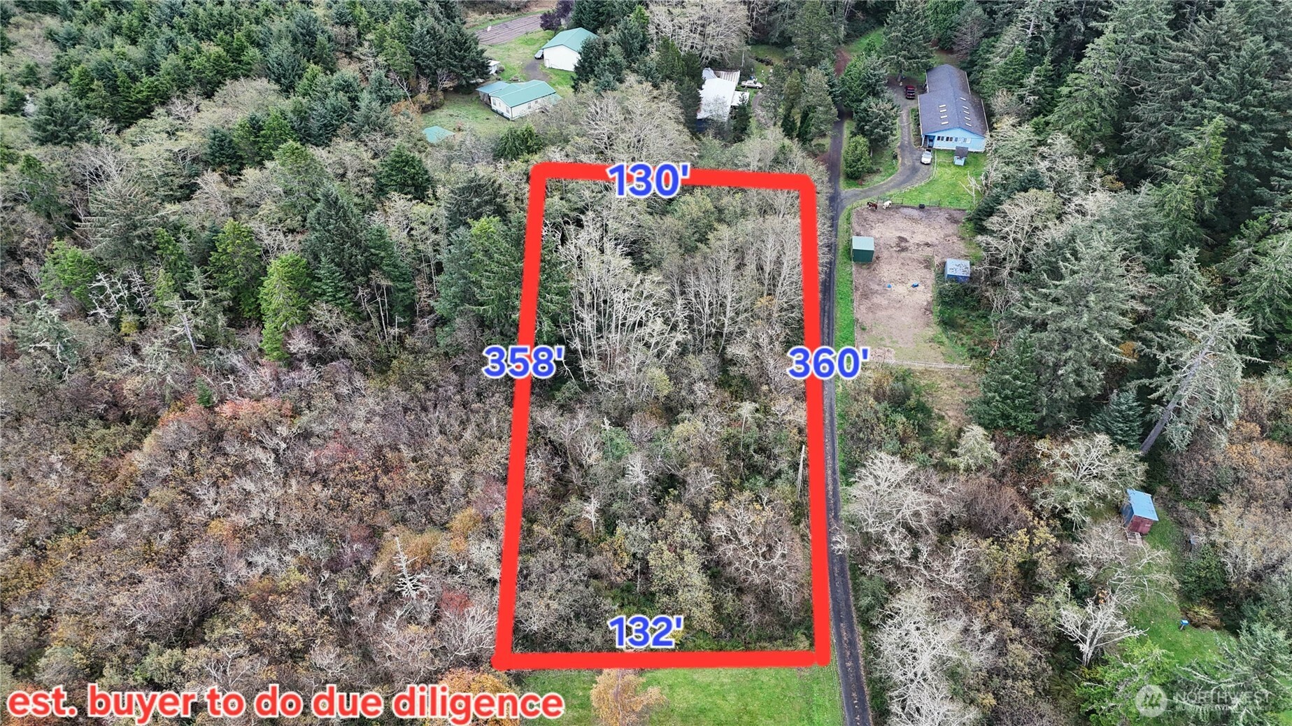 0 Wa-105 Grayland, WA 98547 - Photo 17 of 17 a street sign on the side of the road