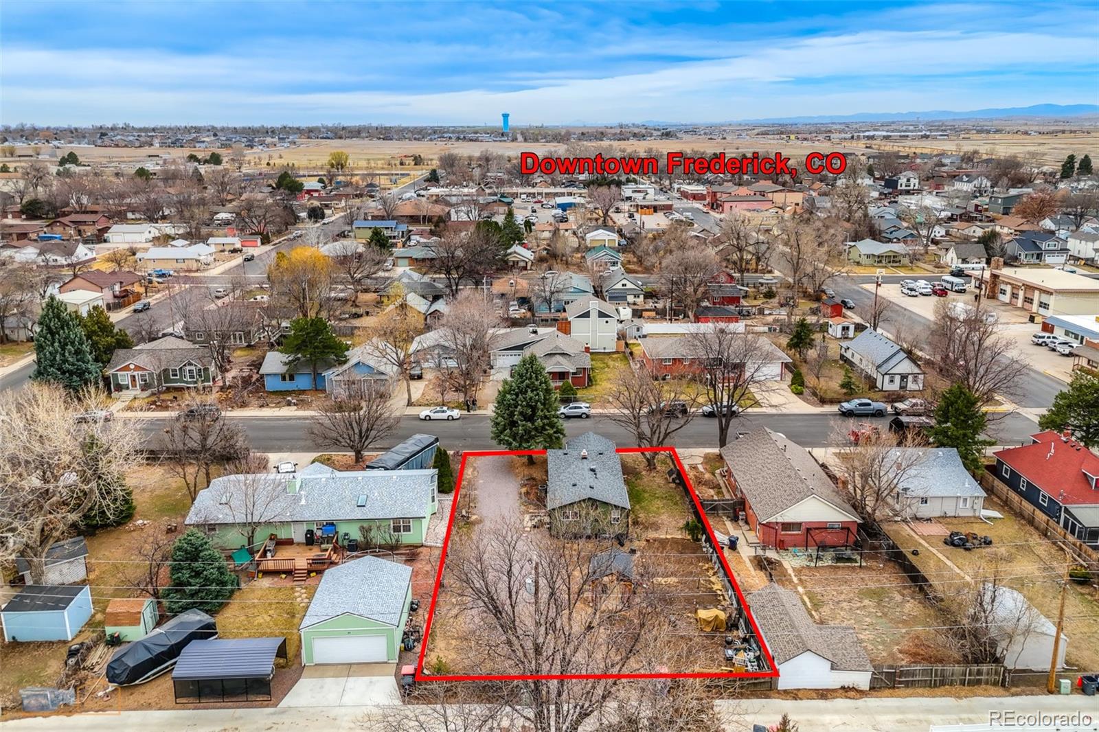 329 2nd Street Frederick, CO 80530 - Photo 33 of 49 an aerial view of a city