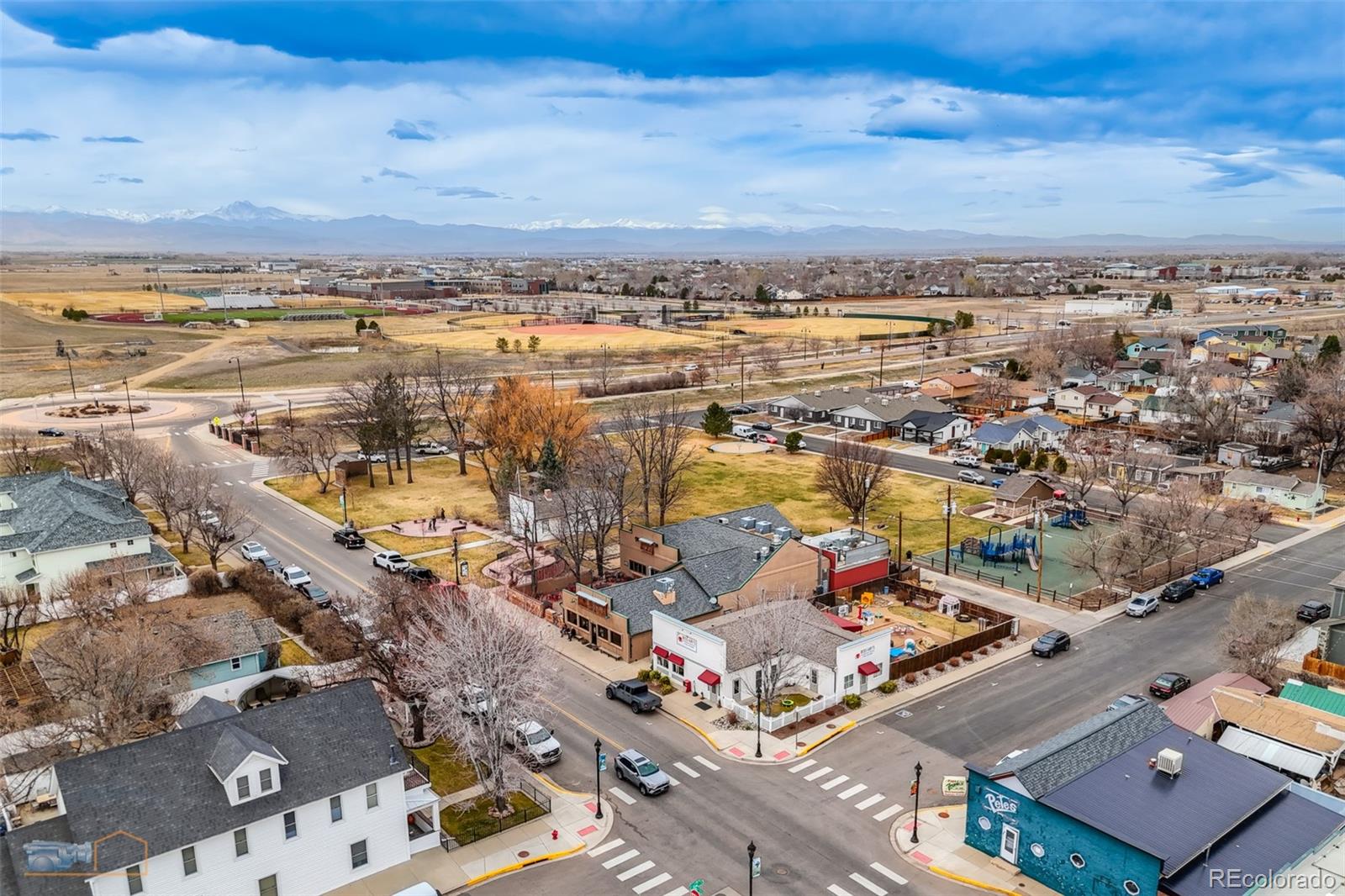 329 2nd Street Frederick, CO 80530 - Photo 41 of 49 an aerial view of a city