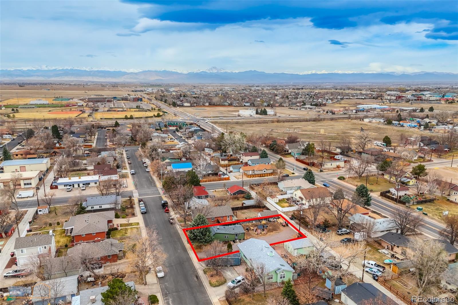 329 2nd Street Frederick, CO 80530 - Photo 6 of 49 an aerial view of a city