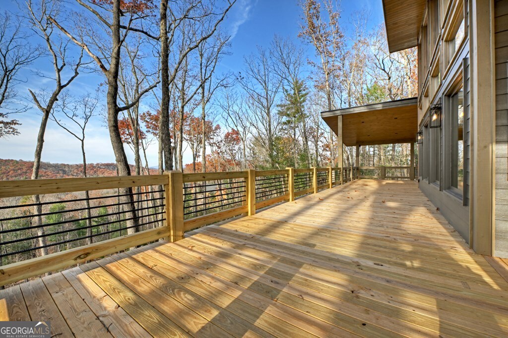 21 Mountain Trace Cherry Log, GA 30522 - Photo 48 of 49 a view of a balcony with a pot