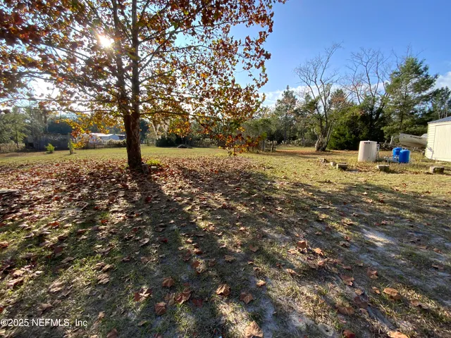 a view of outdoor space with trees
