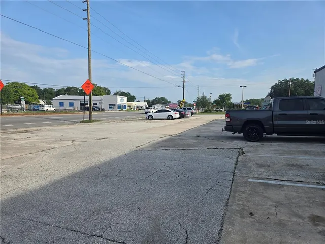 a car parked on the side of the road