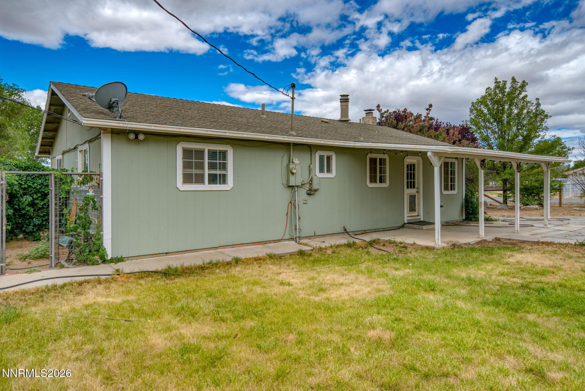 11577 Deodar Way Reno, NV 89506 - Photo 47 of 58 a view of a backyard with a garden and plants