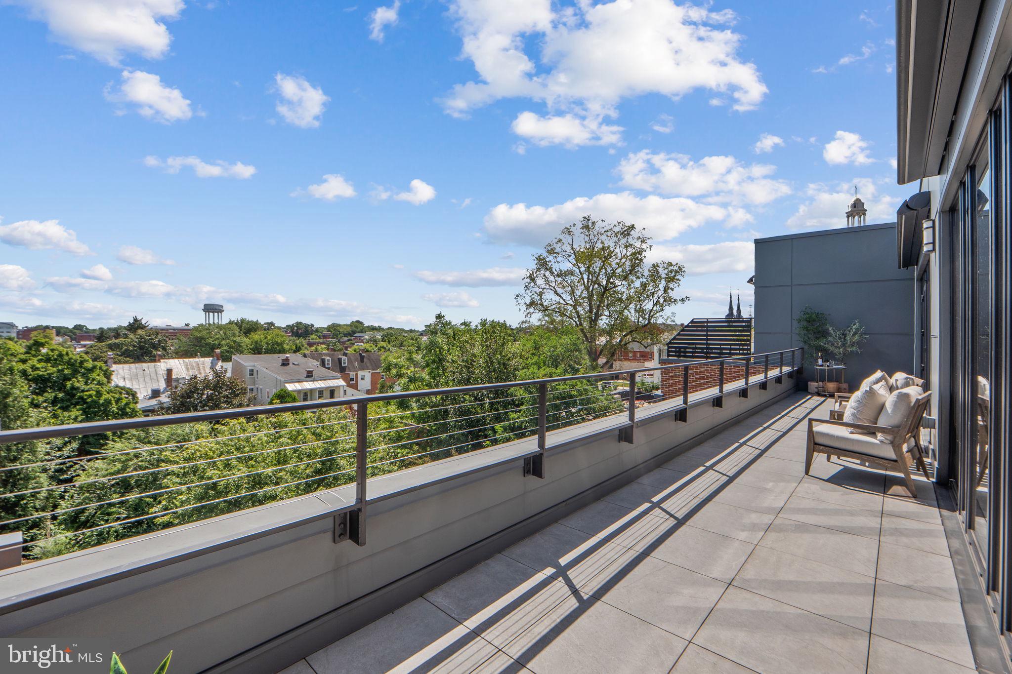 210 East 2nd Street, Unit 402 Frederick, MD 21701 - Photo 35 of 71 a view of a balcony with city view