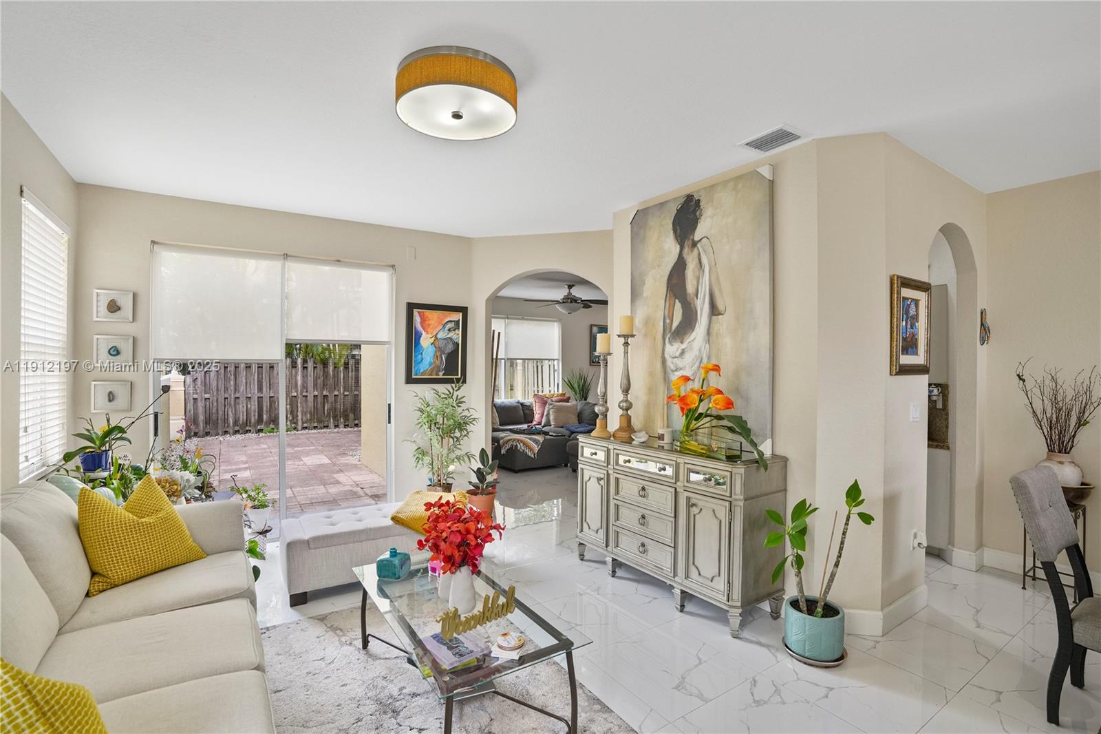 11753 Southwest 137th Path Miami, FL 33186 - Photo 19 of 33 a living room with furniture flowerpot and a window