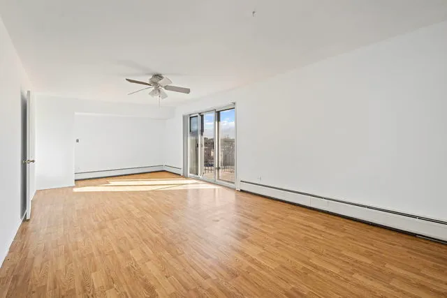 wooden floor in an empty room