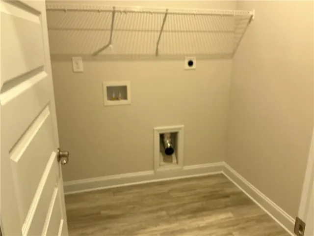 a view of a small space