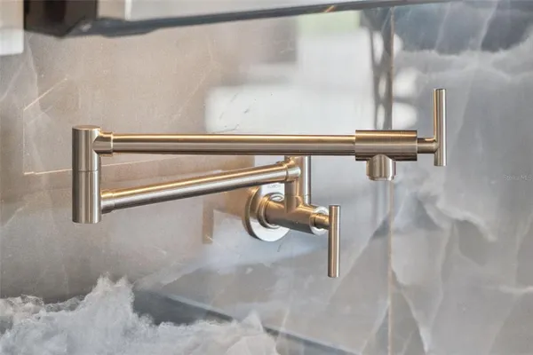 a close view of sink