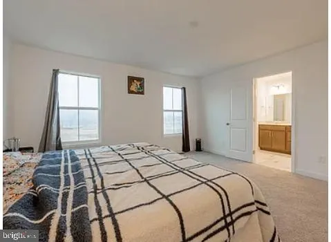 an empty room with an entryway