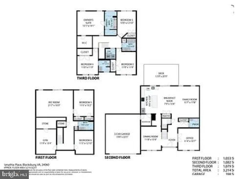 $763,999 | 5019 Forsythia Place, Blacksburg, VA 24060