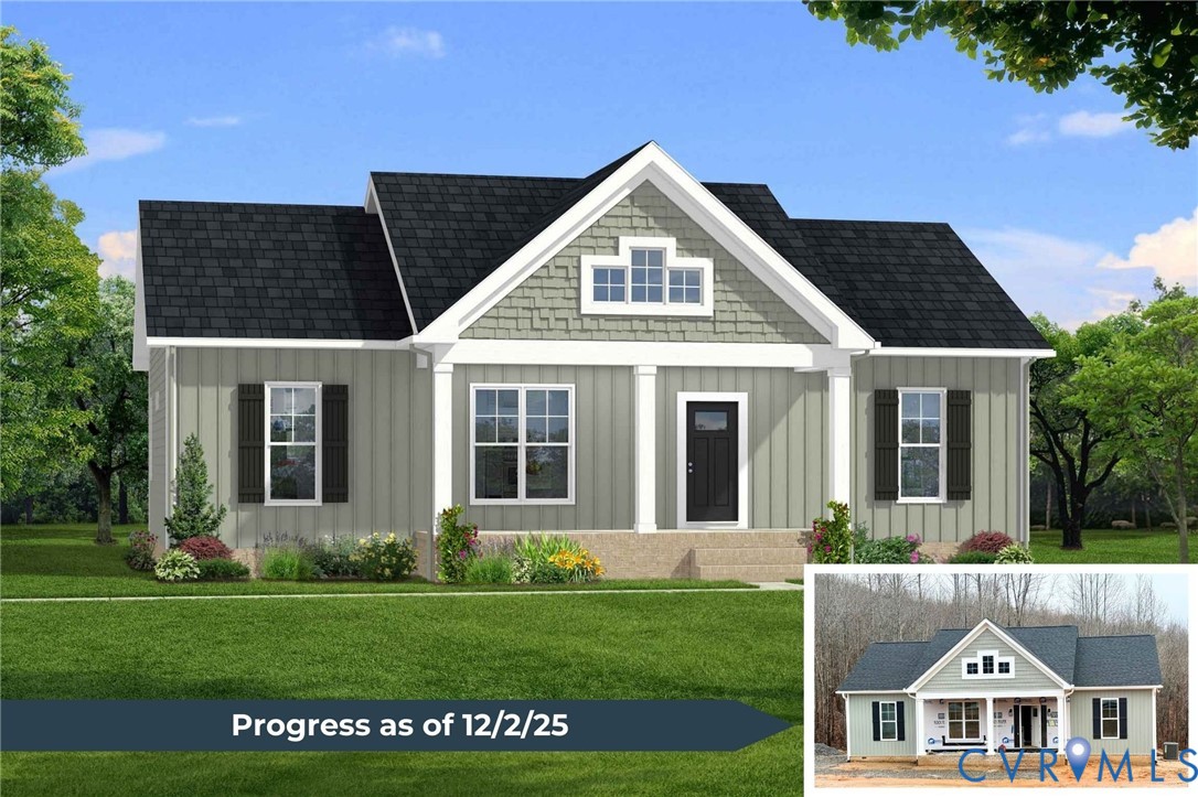 5386 Mountain Creek Road Green Bay, VA 23942 - Photo 1 of 27 a front view of a house with a yard