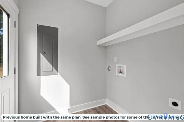 a view interior of a house and an empty space