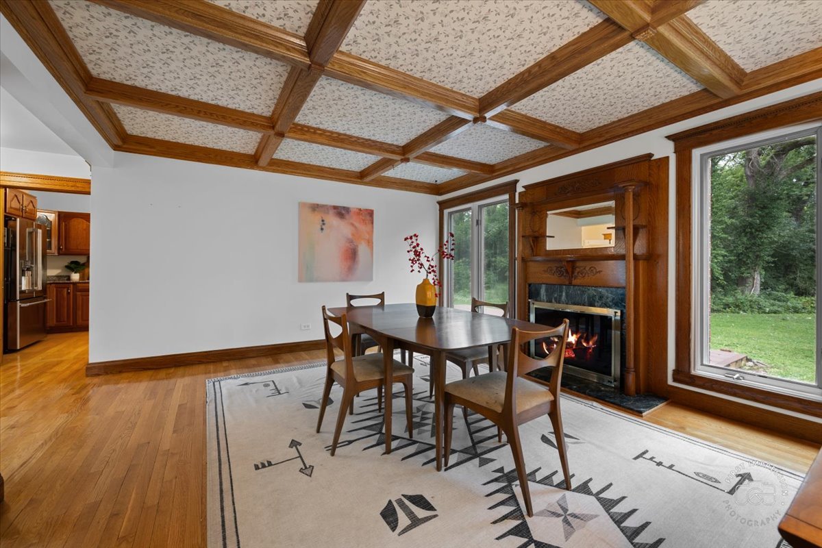27158 West Cuba Road Barrington, IL 60010 - Photo 13 of 51 a view of a dining room with furniture window and outside view
