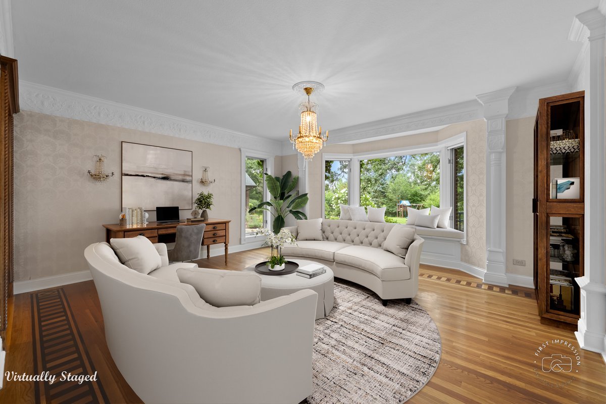 27158 West Cuba Road Barrington, IL 60010 - Photo 10 of 51 a living room with furniture and a window