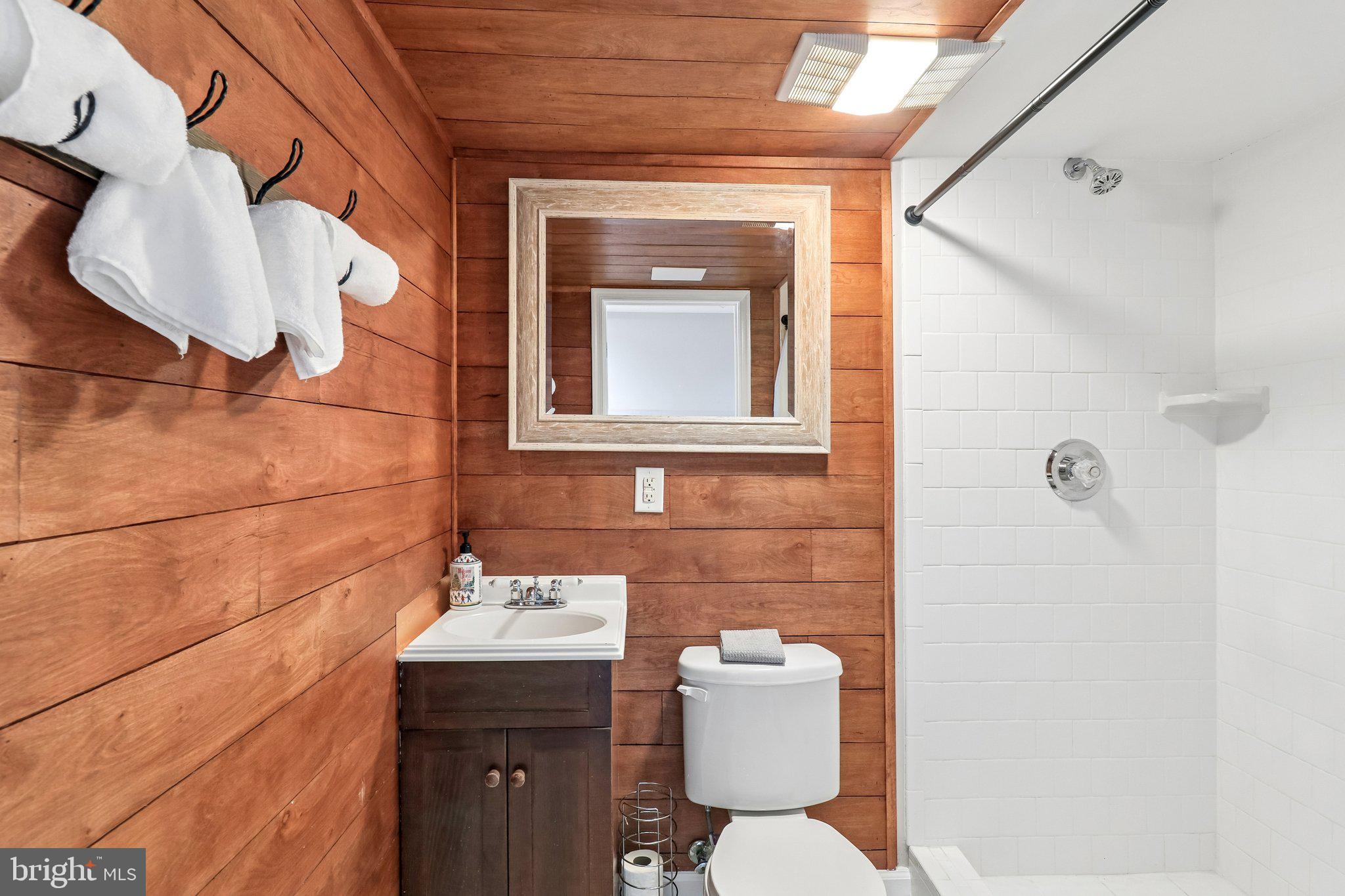 12408 Triple Crown Road Gaithersburg, MD 20878 - Photo 64 of 87 Lower level full bathroom. Walk in shower.
