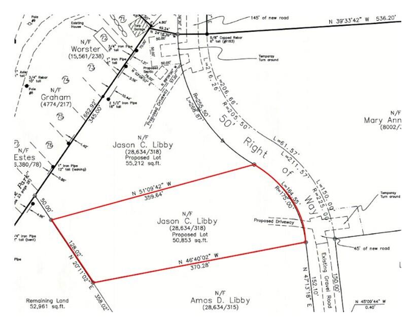 Lot#1 Candlewyck Road Windham, ME 04062 - Photo 3 of 5 Lot #1 ROW