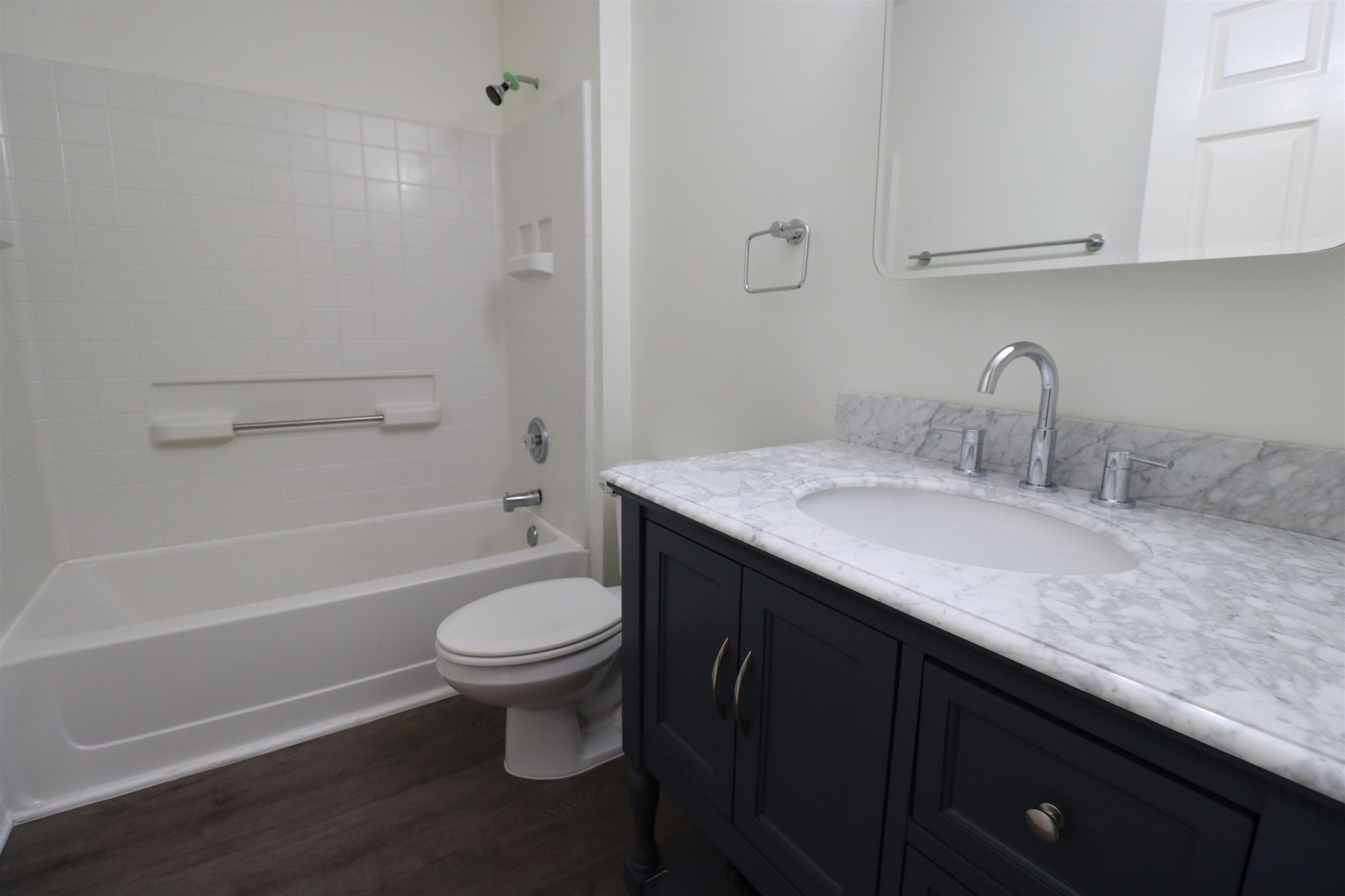 212 Merida Road St. Augustine, FL 32086 - Photo 20 of 32 New vanity, faucet, light fixture, medicine cabinet & LVP flooring